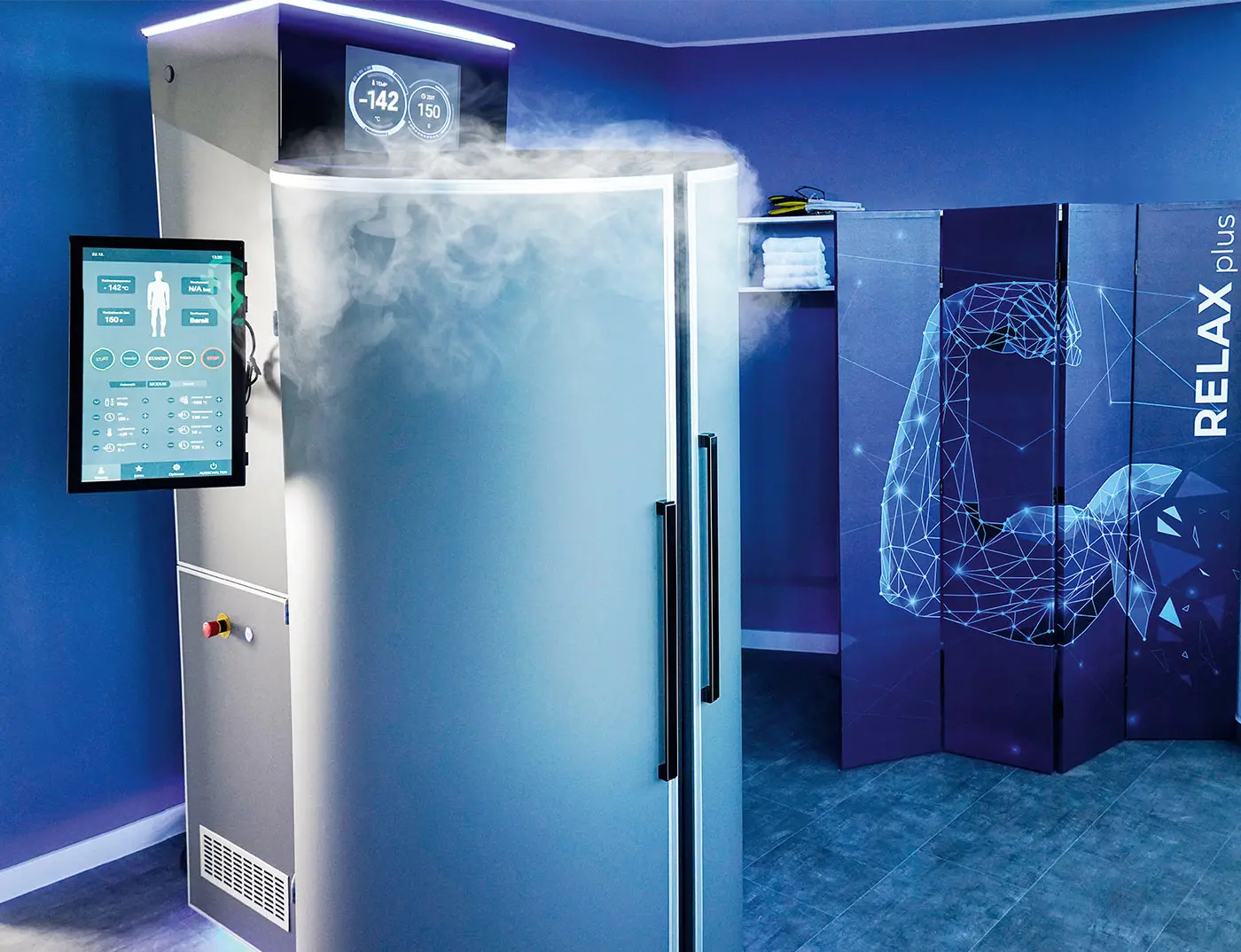 Kältetherapie bei RELAX plus in Leipzig