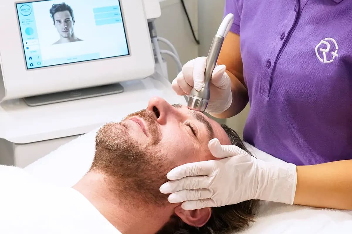 Männerkosmetik Leipzig: Ultraschallbehandlung für Männerhaut