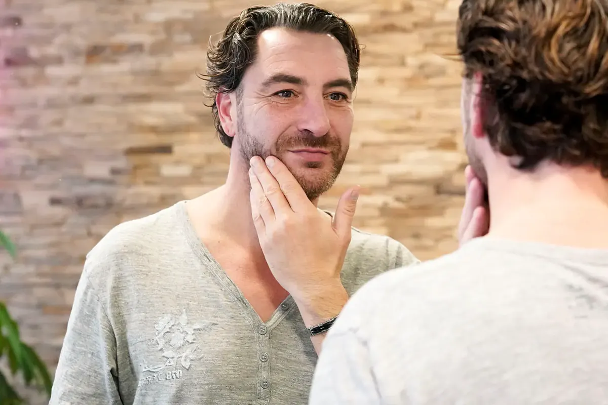 Men Refresh Leipzig: gepflegte Männerhaut nach der Gesichtsbehandlung
