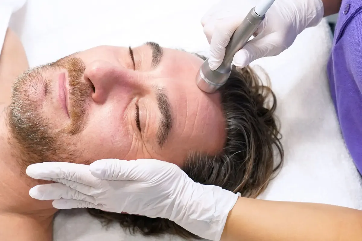 Men Refresh bei RELAX plus in Leipzig: Gesichtsbehandlung für den Mann