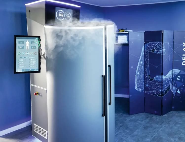 Kältekammer im privaten Day Spa von RELAX plus Leipzig