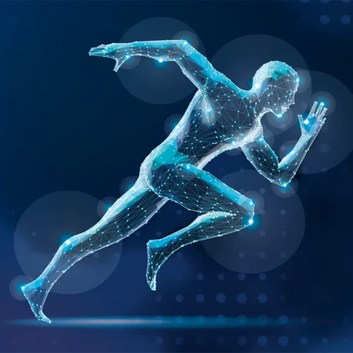 Illustration eines Leistungssportlers