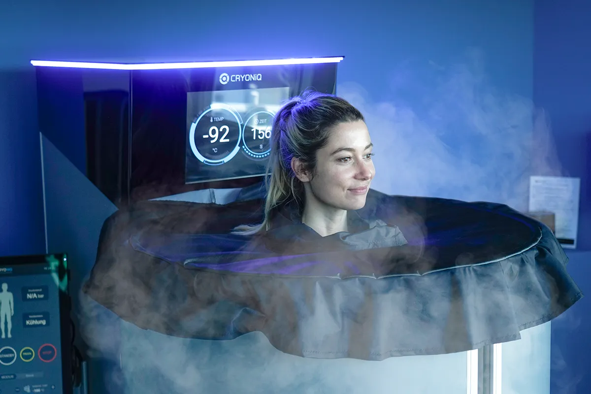 Kältekammer und Wellness