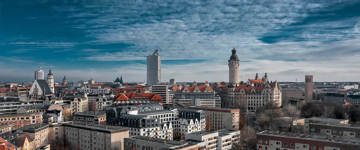 Skyline von Leipzig